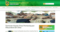 Desktop Screenshot of bpmpd.bogorkab.go.id